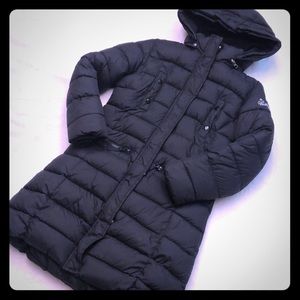 Girls 10 WEATHERPROOF Long Parka w/Detachable Hood